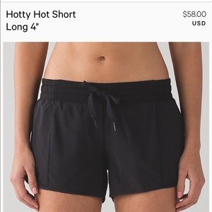 Lululemon Hotty Toddy short
